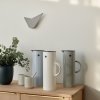 Horloge murale BIRDIE 19 cm, gris clair, Stelton