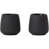 Mug à thé NICOLA, set de 2 pc, 80 ml, noir, Viva Scandinavia