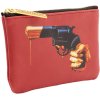 Pochette à maquillage TOILETPAPER REVOLVER 15,5 x 9,5 cm, rouge, Seletti