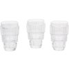 Verre à eau MACHINE COLLECTION, set de 3 pc Seletti