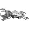 Figurine WUNDERKAMMER BUG OUT 14 cm, argent, aluminium, Seletti