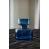 Vase TUBULAR 20 cm, bleu foncé, verre, Lyngby Glas