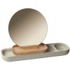 Miroir de table SLIDE 44 cm, gris, Fritz Hansen