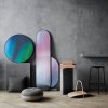 Miroir mural ROUND 76 cm, vert, Fritz Hansen