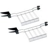 Grilles sandwich VOLO, set de 2, acier inoxydable, Bugatti