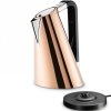 Bouilloire électrique VERA EASY 1,7 l, or rose, acier inoxydable, Bugatti