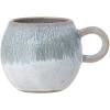 Mug PAULA 280 ml, gris/bleu, grès, Bloomingville