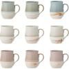 Mugs ASH 450 ml, set de 3, grès, Bloomingville