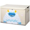 Boîte de rangement pour jouets YETI 61 cm, beige, 3 Sprouts
