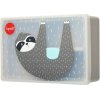 Lunchbox pour enfants SLOTH 20 cm, gris, 3 Sprouts