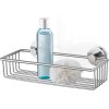 Étagère de douche SCALA 31 cm, poli, acier inoxydable, Zack