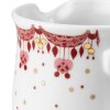 Saucière GUIRLANDE 500 ml, rouge, porcelaine, Bjørn Wiinblad
