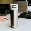 Mug thermos ETNA 500 ml, brun café, acier inoxidable, Kambukka