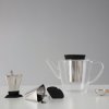 Infuseur à thé INFUSION 9 cm, noir, acier inoxydable, Viva Scandinavia
