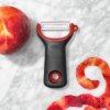 Éplucheur à tomate GOOD GRIPS 11 cm, rouge, plastique, OXO