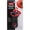 Éplucheur à tomate GOOD GRIPS 11 cm, rouge, plastique, OXO