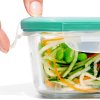 Boîte de conservation pour aliments GOOD GRIPS 800 ml, vert, verre, OXO