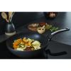Wok SELECTION 28 cm, noir, aluminium, Tefal