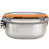 Lunchbox 600 ml, orange, acier inoxydable, Black+Blum