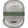 Lunchbox 600 ml, olive, acier inoxydable, Black+Blum
