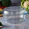 Plat de cuisson four CLASSIC 25 cm, transparent, en verre, Mason Cash