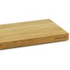 Planche à découper ESSENTIALS STATIONARY LONG GRAIN 60 x 29,5 cm, bois de chêne, Jack & Lucy