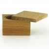 Boîte pour sel et épices GD1 7 cm, bois de chêne, Jack & Lucy