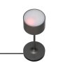 Lampe de table sans fil FAROL MINI 19,5 cm, LED, gunmetal, aluminium, Blomus