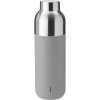 Bouteille isotherme KEEP WARM 0,75 l, gris clair, acier inoxydable, Stelton
