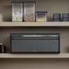 Boîte à pain FALL FRONT 18 l, gris foncé, acier, Brabantia
