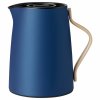 Pichet isotherme EMMA 1 l, pour le thé, bleu foncé, acier inoxydable, Stelton