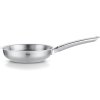 Poêle universelle PURE 20 cm, argent, acier inoxydable, Fissler