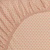 Drap housse simple MI VIDA 90 x 200 cm, rose clair, percale de coton, Pip Studio