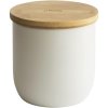 Bocal de rangement NBA189 1,2 l, métal / bambou, Pebbly