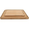 Planche à découper NBA142 26 x 18 cm, marron, bambou, Pebbly