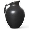 Vase ARY 10 cm, noir, grès, ferme LIVING