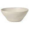 Bol FLOW 14,5 cm, blanc, grès, ferme LIVING