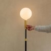 Lampe de jardin POISE 170 cm, noir, acier, Tala
