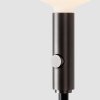 Lampe de jardin POISE 170 cm, gris, acier, Tala