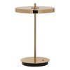 Lampe de table sans fil ASTERIA MOVE 31 cm, or, aluminium, Umage