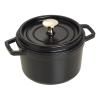 140777 kulaty hrnec cerna o 16 cm staub