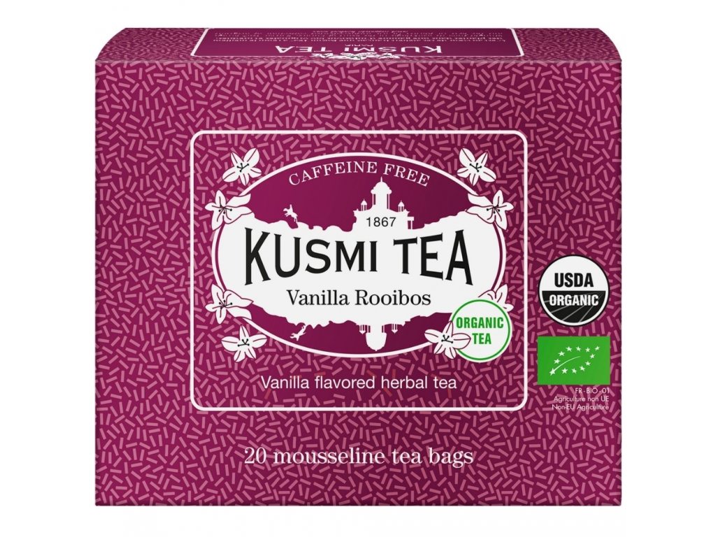 Τσάι Rooibos VANILLA Kusmi Tea 20 τσάντες μουσελίνας