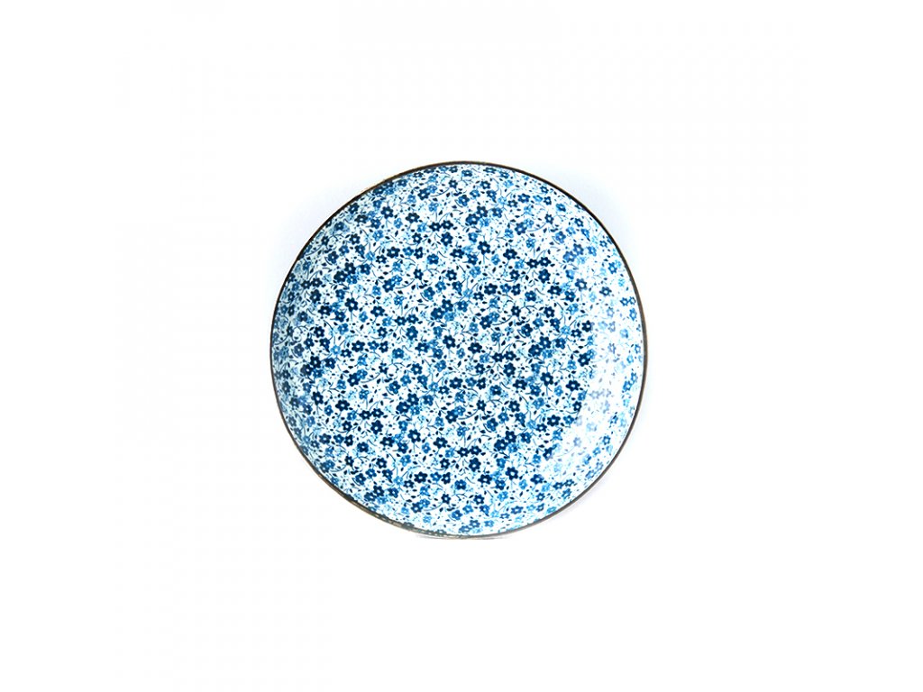 Πιάτο ορεκτικών BLUE DAISY, 23 cm, MIJ
