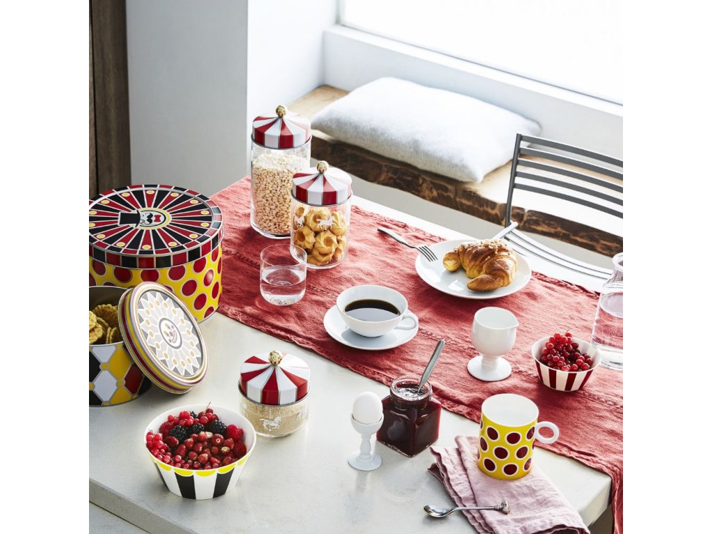 Βάζο αποθήκευσης κουζίνας CIRCUS 750 ml, διαφανές, Alessi