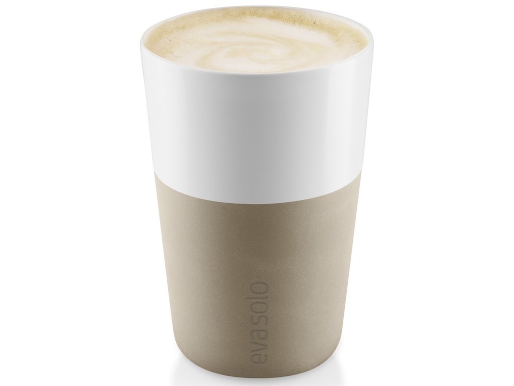 Κούπα θερμός για καφέ latte 360 ml, σετ 2 τμχ, περλέ μπεζ, Eva Solo