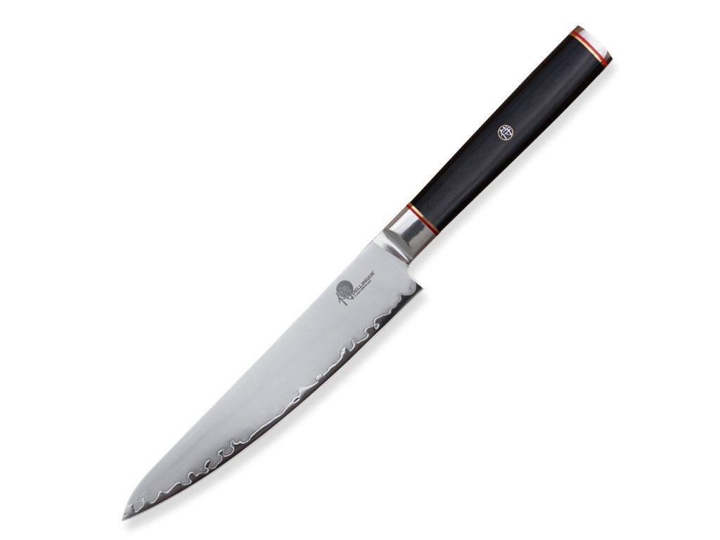 Ιαπωνικό μαχαίρι OKAMI 15 cm, μαύρο, Dellinger