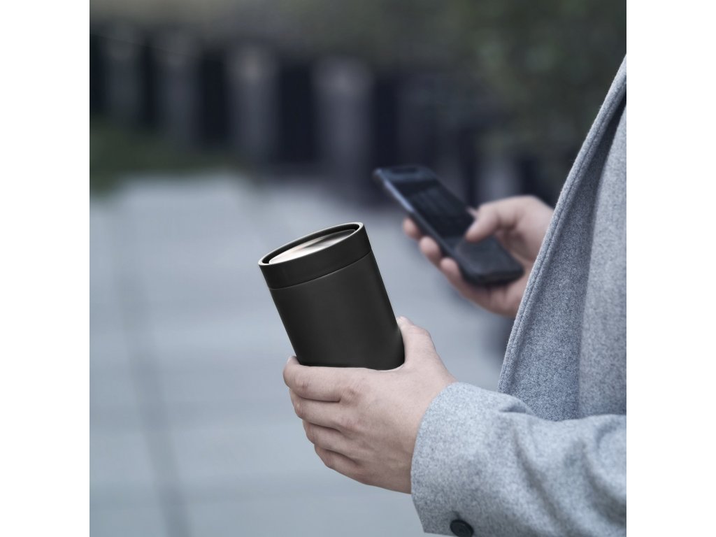 Κούπα θερμός ταξιδίου TO GO CLICK 200 ml, μαύρο, Stelton