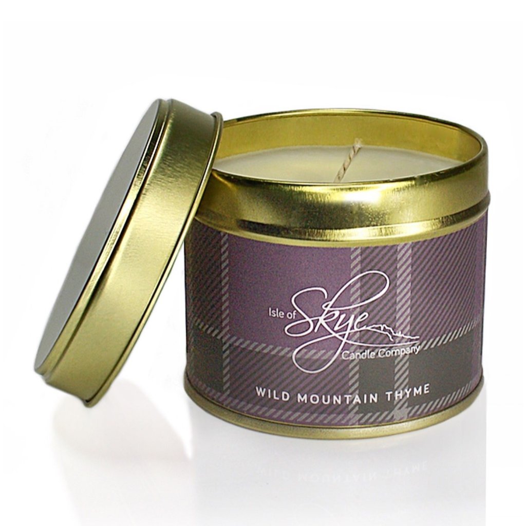 Αρωματικό κερί WILD MOUNTAIN THYME, χρόνος καύσης 45 ώρες, πακέτο ταξιδιού, Isle of Skye Candle Company
