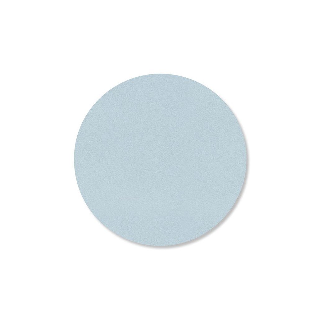Σουβέρ CIRCLE NUPO 10 cm, ελαφρώς νεφελώδης, δέρμα, LIND DNA