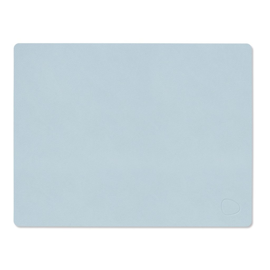Σουπλά SQUARE NUPO 26 x 34 cm, ελαφρώς νεφελώδης, δέρμα, LIND DNA